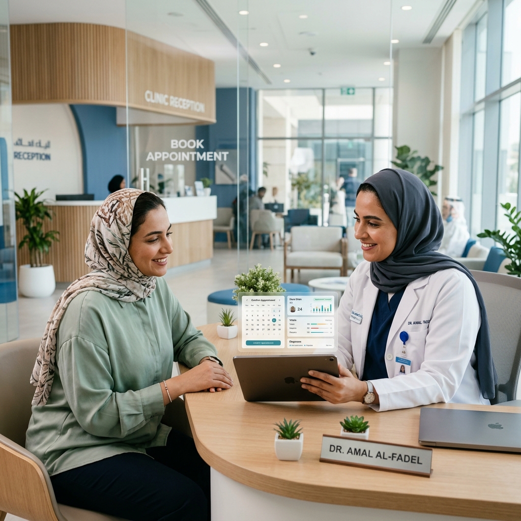 Doctor and patient consultation at SMART Clinic